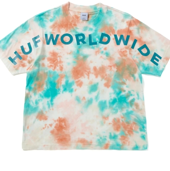 HUF Worldwide tiedye Relax shirt - Picture 2 of 4